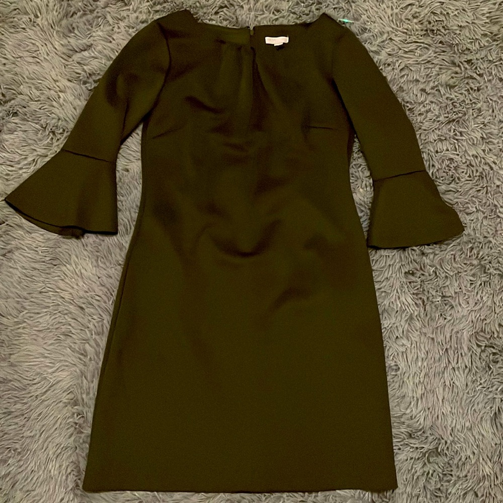 Cocktail olive dress